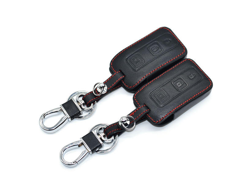 Toyota Prius 2004-2009 Key Case - Genuine Leather Remote Fob Cover Accessory Guide